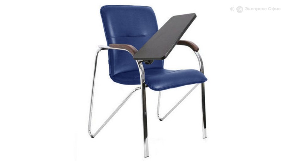 Конференц кресло Самба с пюпитром красный