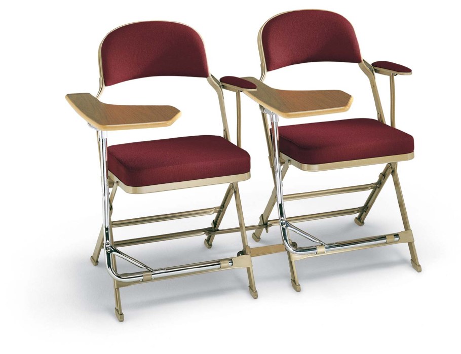 Стул складной Сандлер 7401 с пюпитром и подлокотниками