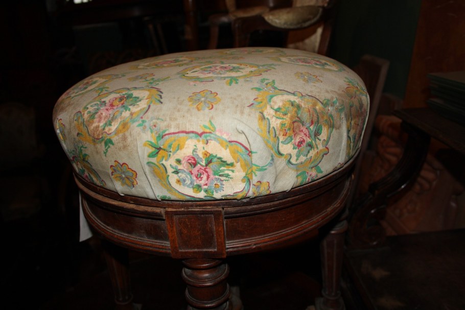 Стул для пианино Германия 1965