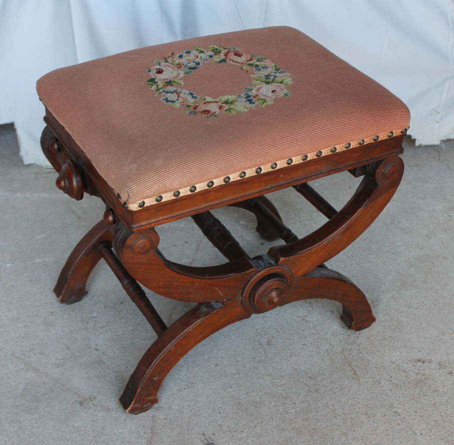 Antique Stool Victorian