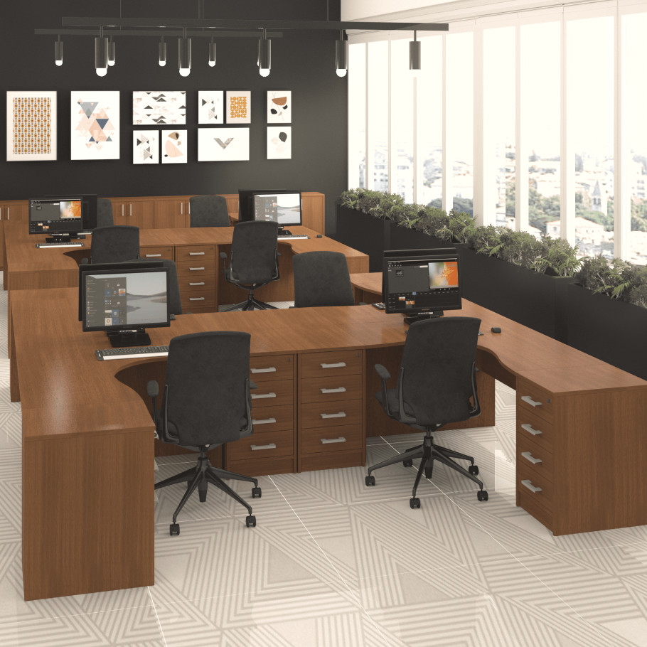 Мебель для персонала Арго ясень шимо