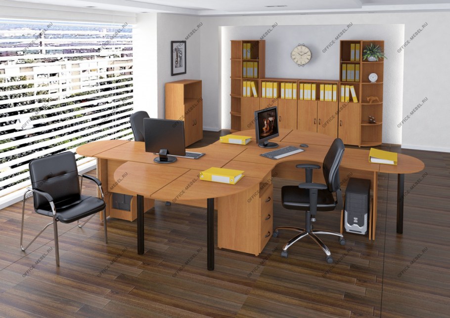 Для офисной мебели Миланский орех