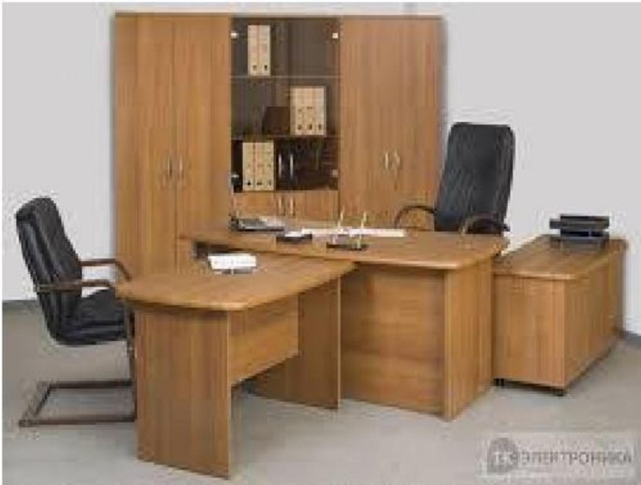 Мебель руководителя цвет орех Гварнери
