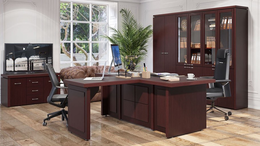 Кабинет руководителя Милан махагон