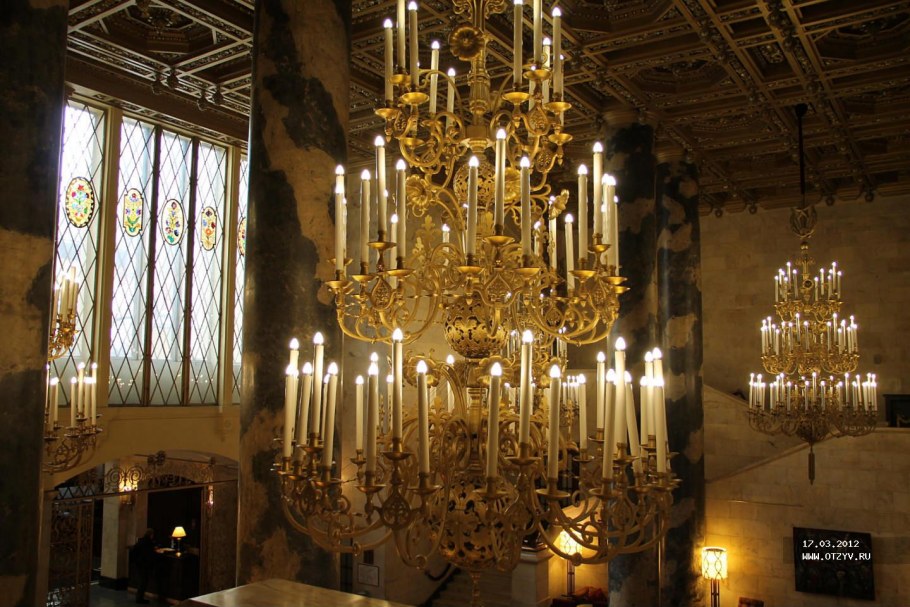 Хилтон Ленинградская интерьер