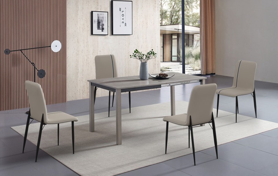 Стол Laura + 4 стула Rene