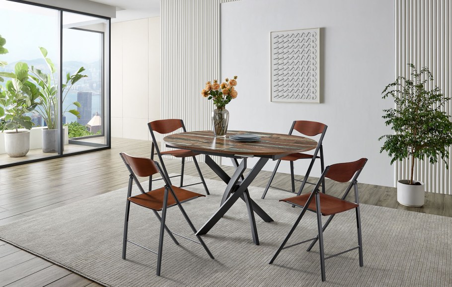 Стол Charly + 4 стула tori