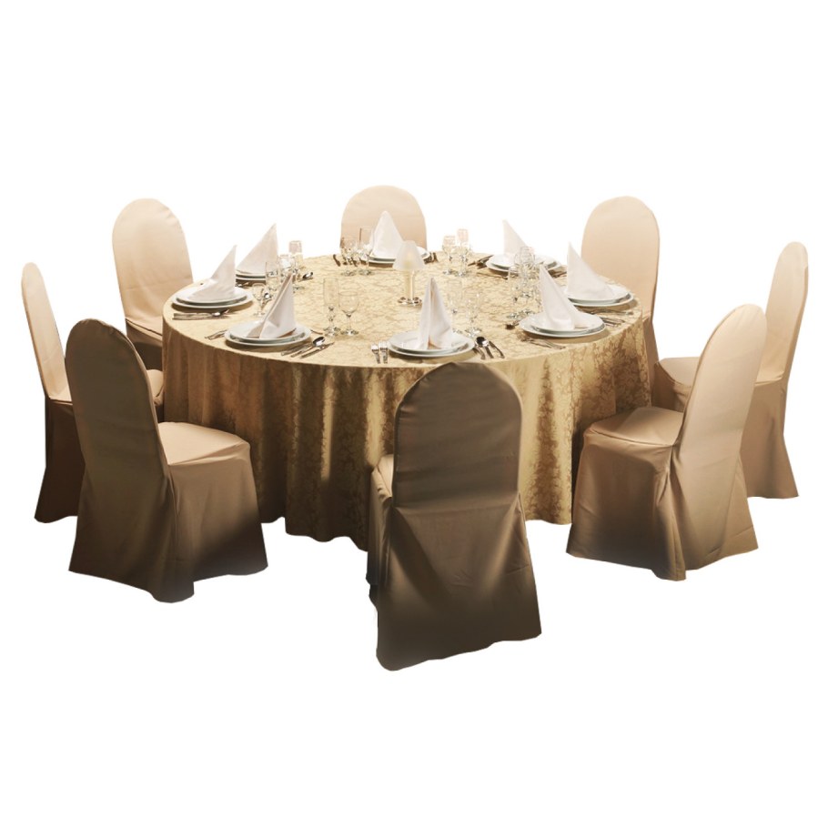 Банкетный стол со стульями