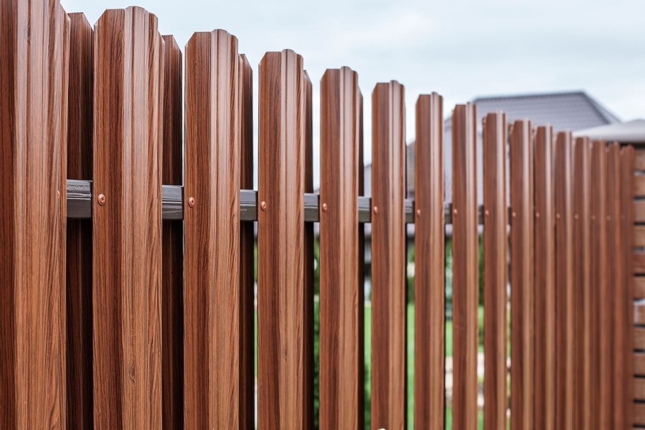 Металлический штакетник Гранд лайн 1,25