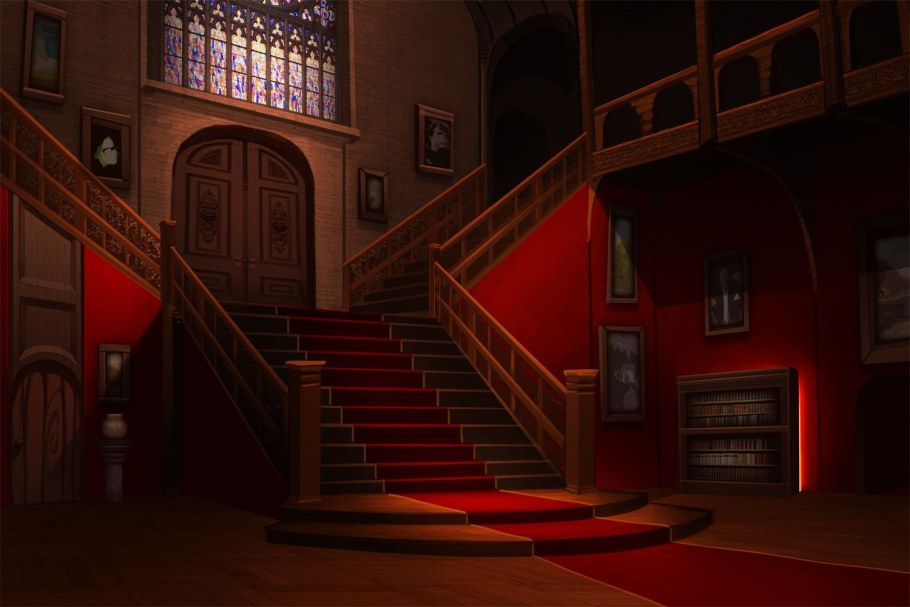 Замок тёмный дворецкий