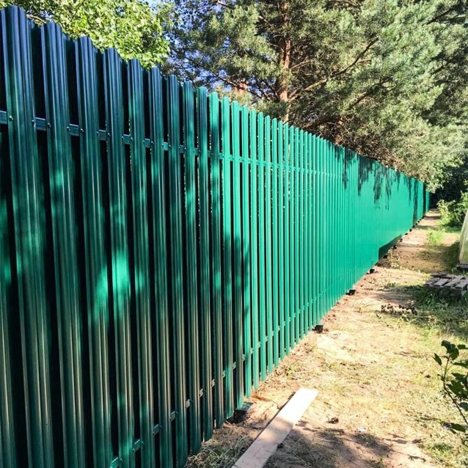 3d забор из профнастила