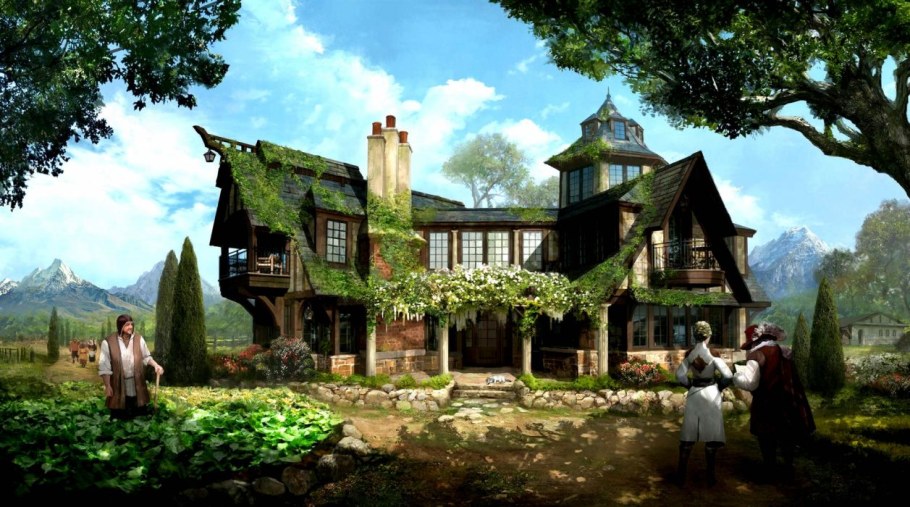 Поместье фэнтези