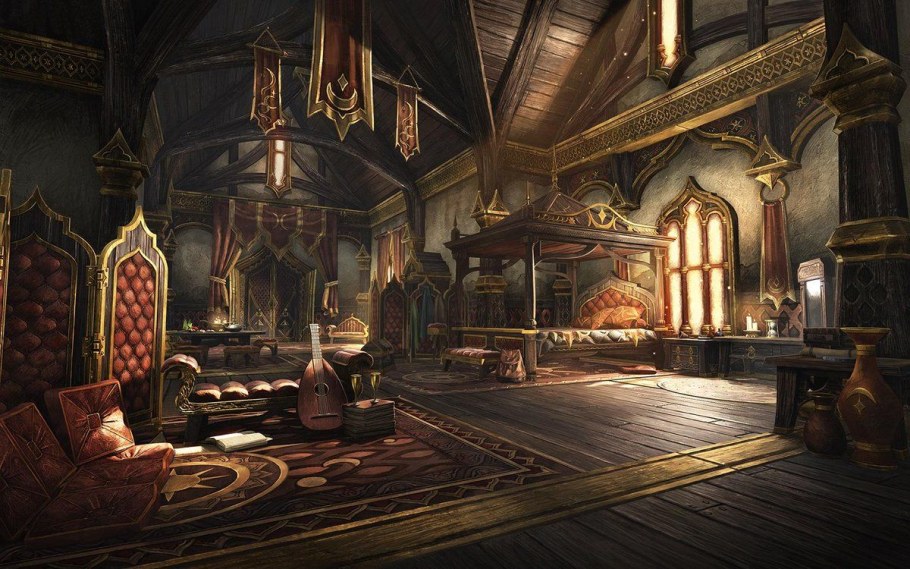 Elder Scrolls online Дворцовый зал Хандинга