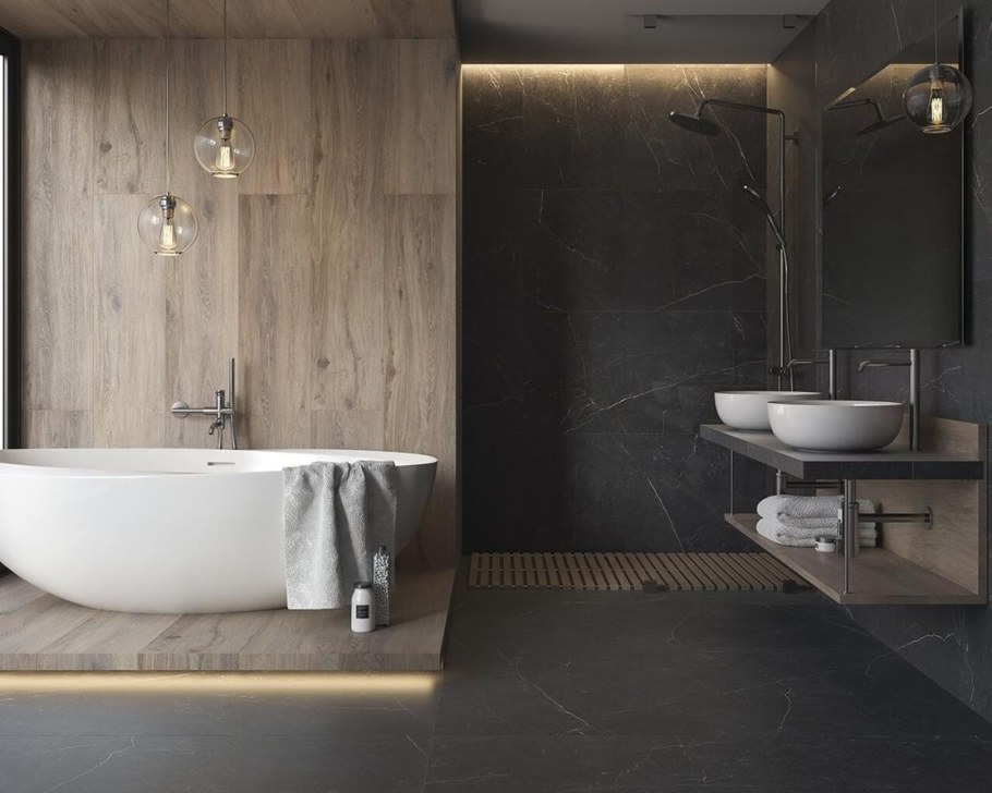 Ванная комната керамогранит