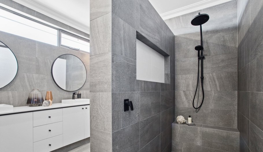 Плитка Италон серый под бетон