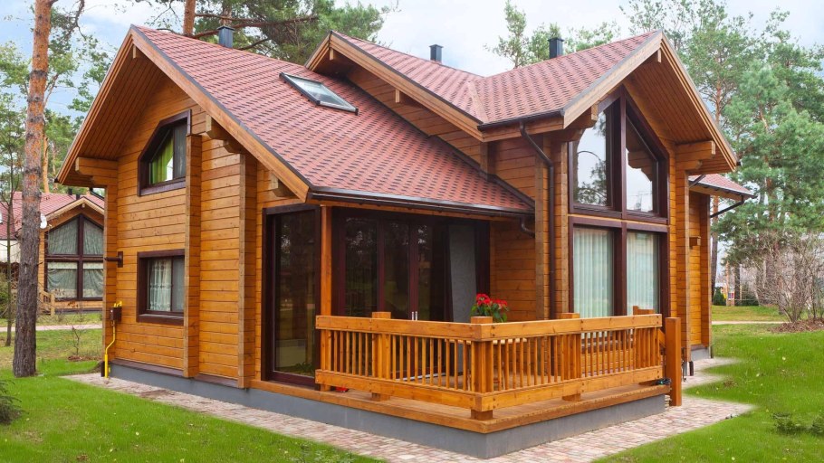 Дом из клеевого бруса Берн