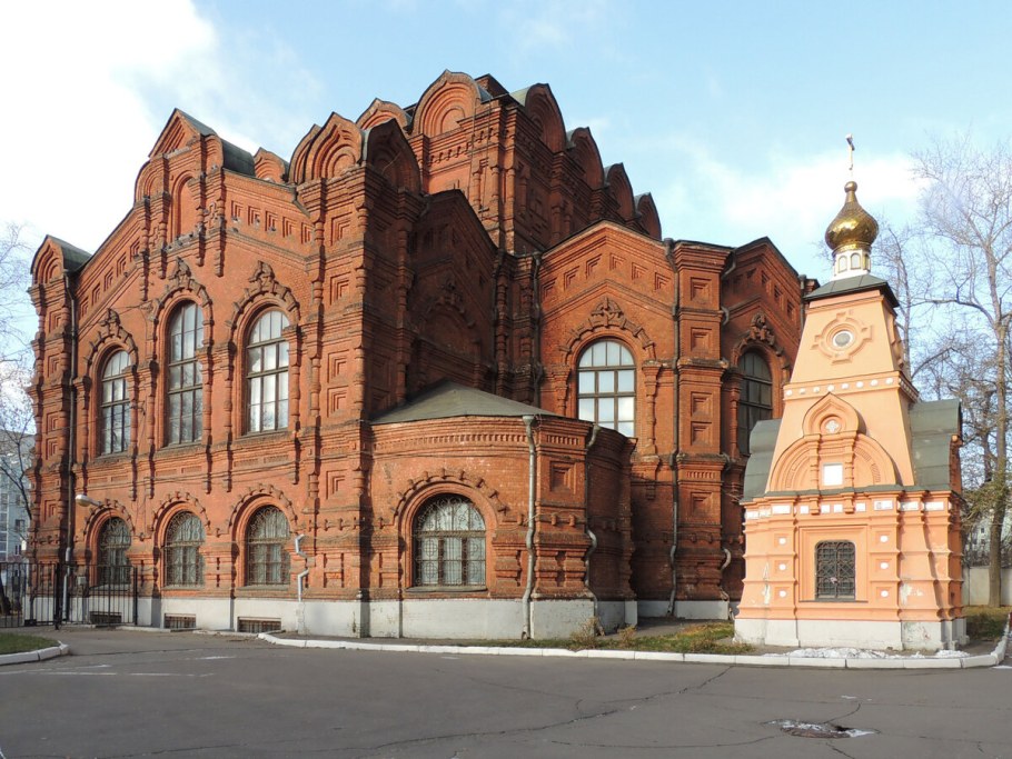 Храм Скорбященского монастыря Москва Новослободская