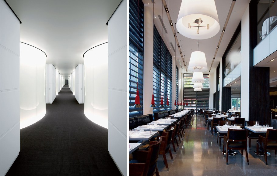 Отель Норман Фостер интерьер