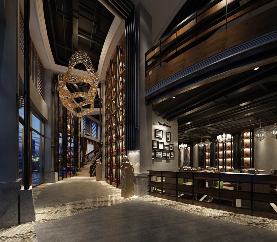 Торговый центр Китай интерьеры