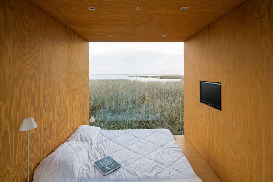 Модульный домик внутри