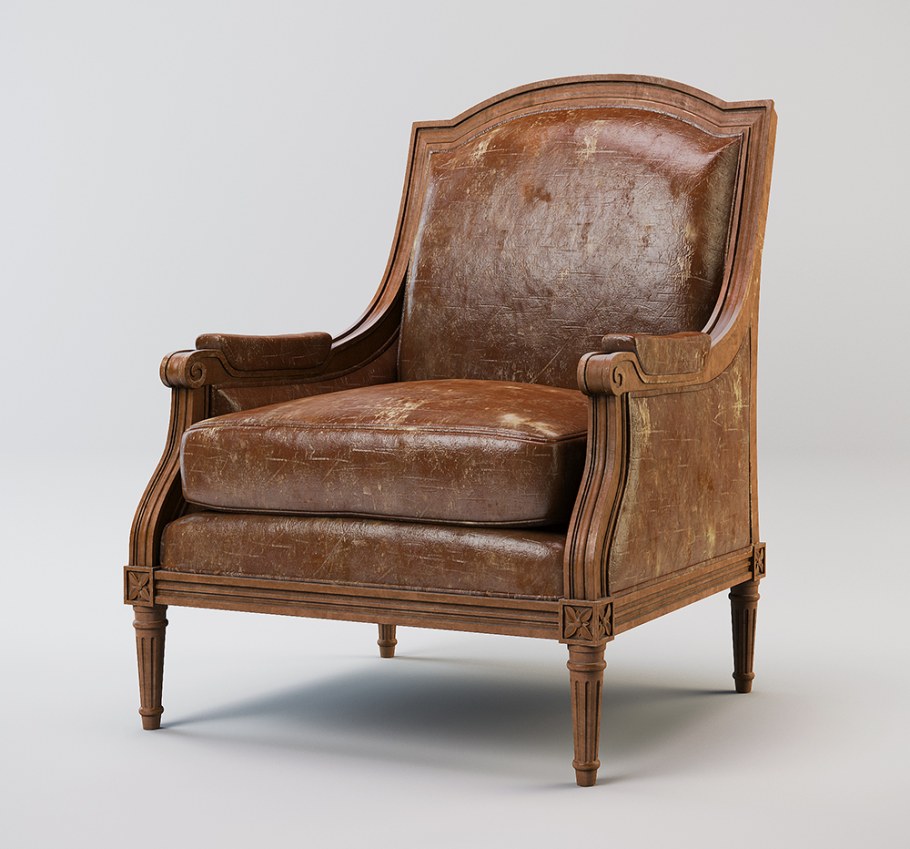 Старое кресло