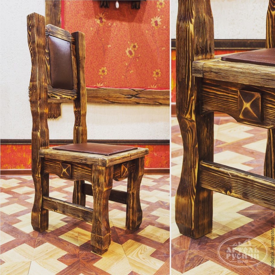 Эксклюзивные стулья из дерева