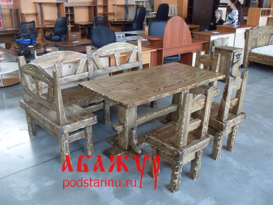 Мебель деревянная под старину новодел