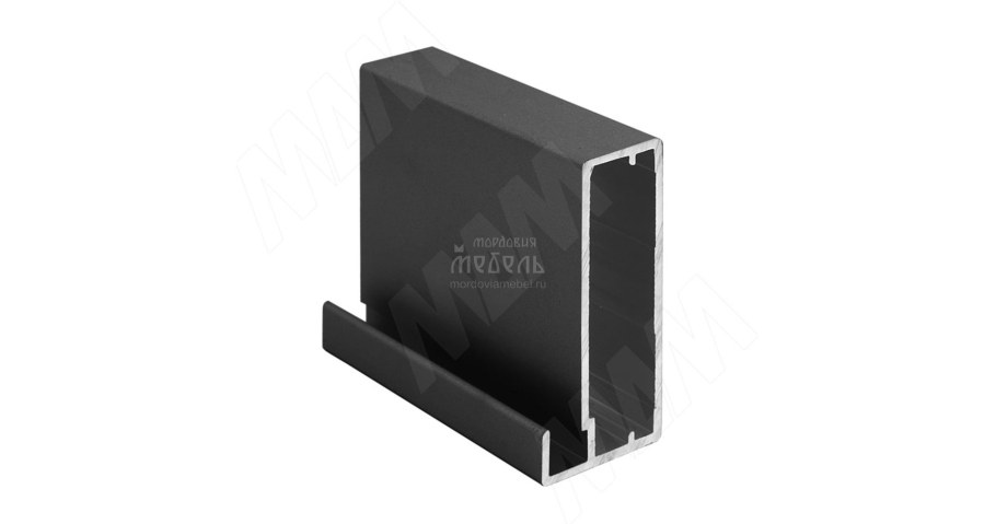 Integro профиль рамочный широкий, 45х20х8, серебро