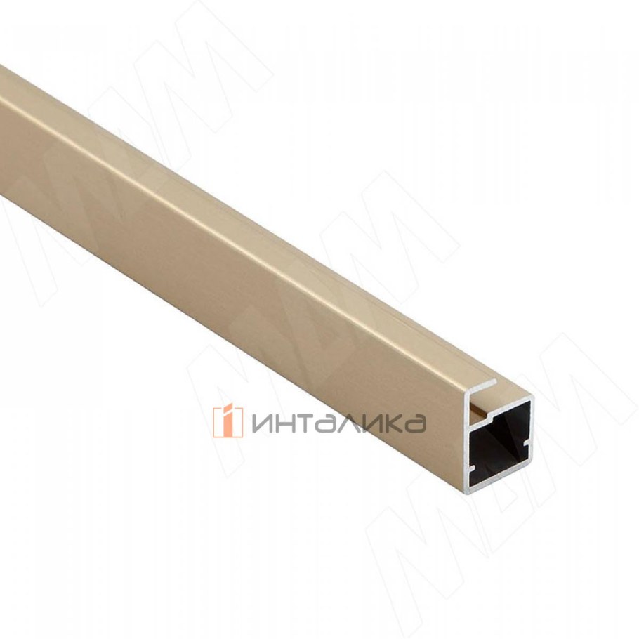 Integro профиль рамочный узкий, 19х20х19 мм, серебро
