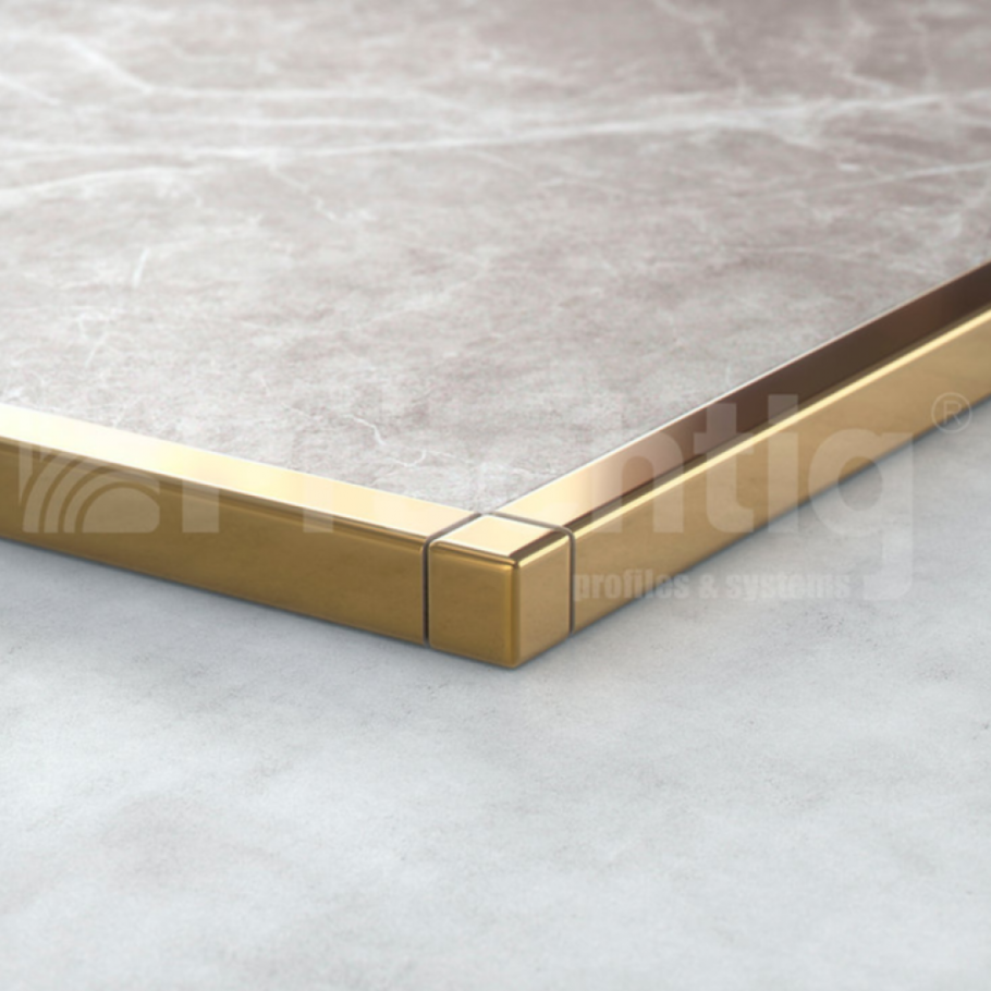 Латунный п-образный профиль 10х20