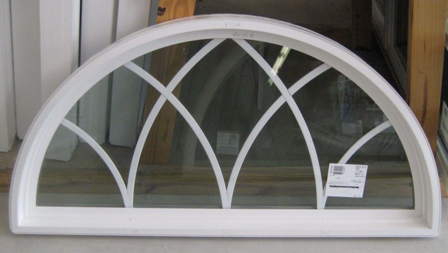 Окна полукруглые пластиковые