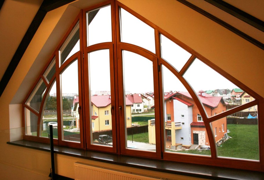 Нестандартные пластиковые окна