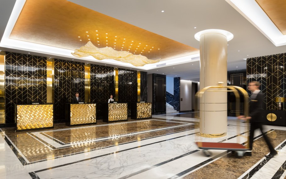 Lotte Hotel ресепшен