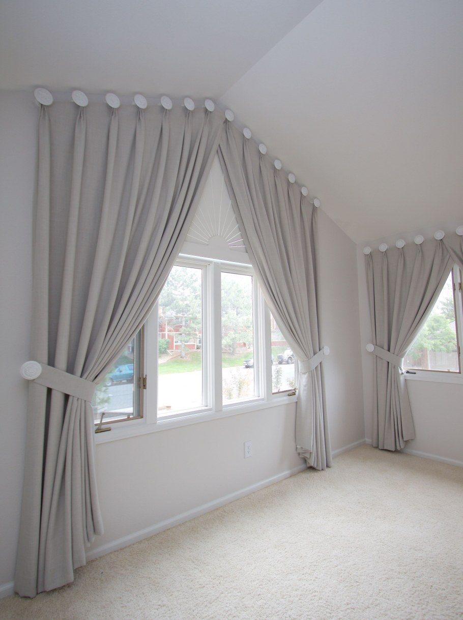 Шторы на нестандартные окна