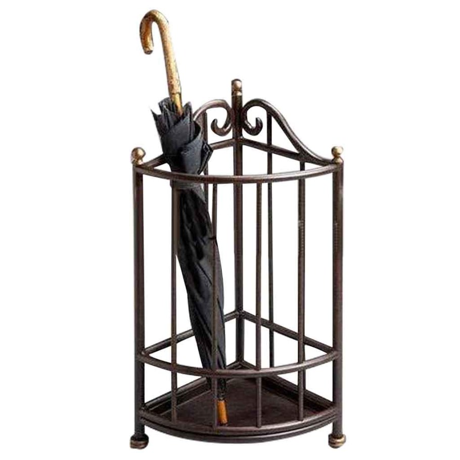 Корзина для зонтов металлическая