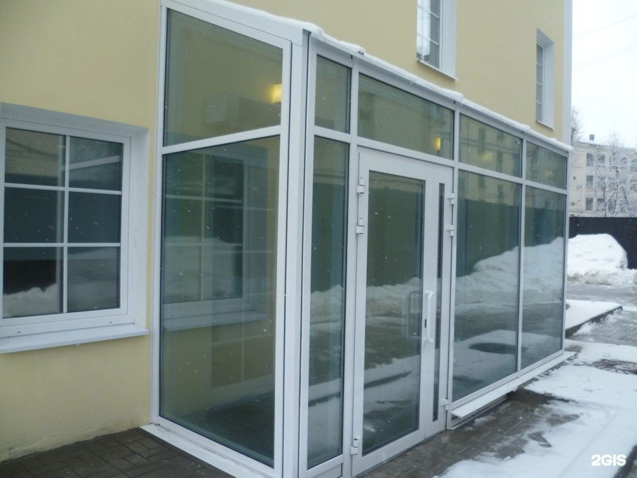 Входные группы профиль трехкамерный алюминиевый