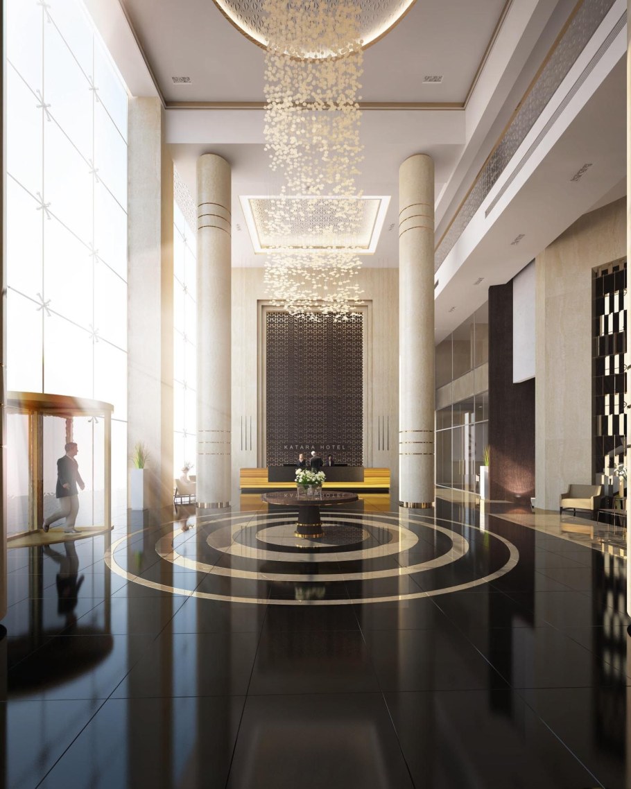 Luxury Hotel Lobby Interior Design
