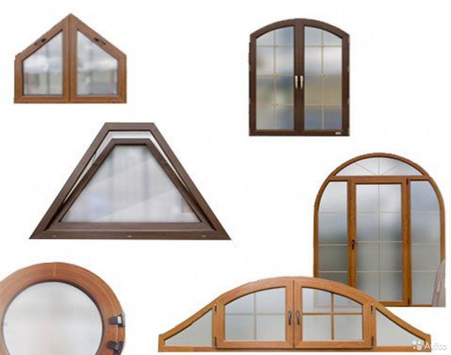 Нестандартные пластиковые окна