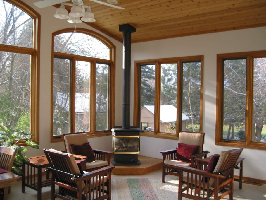 Деревянные окна