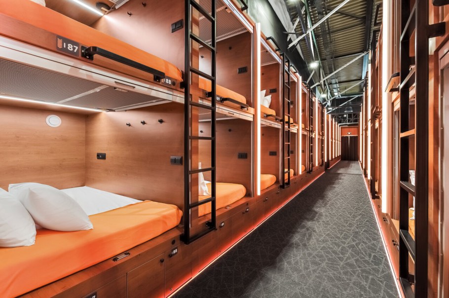 Капсульный отель Шереметьево