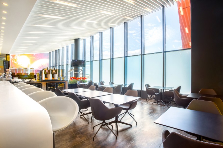 Лаунж зона в Шереметьево