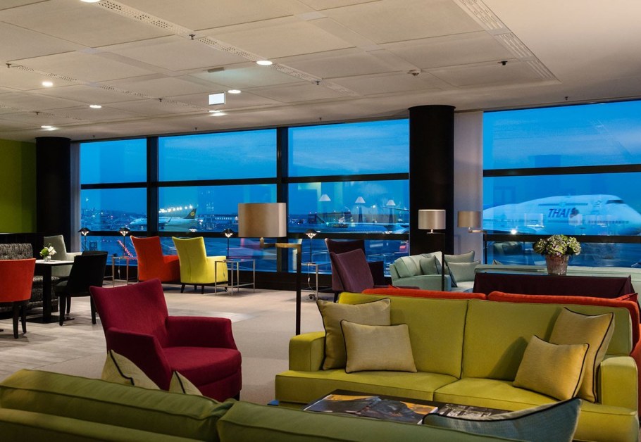 Лаунж зона в аэропорту