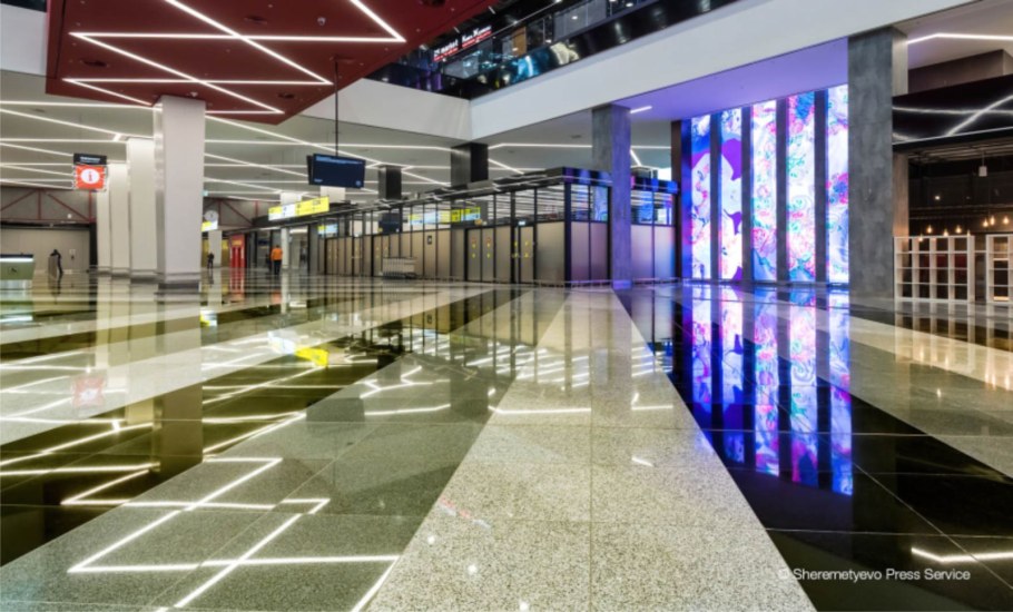 Шереметьево терминал в интерьер