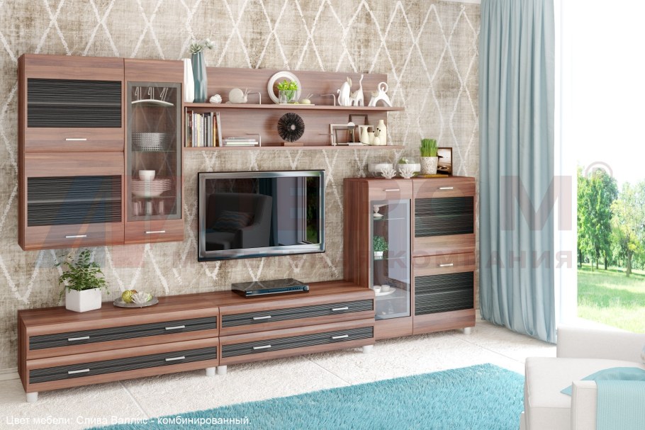 Мебельная фабрика Лером стенка Камелия