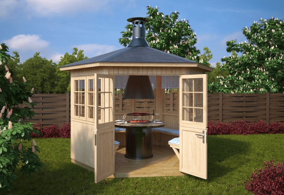 Терем беседка барбекю