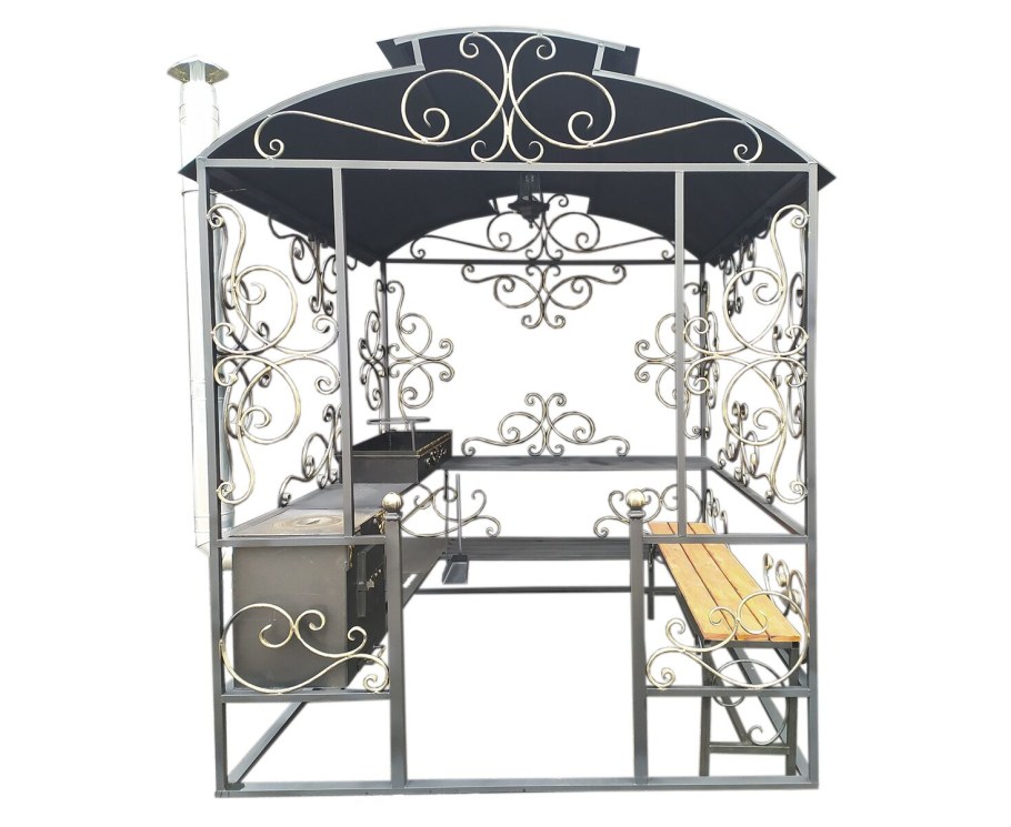 Мангал беседка см27п