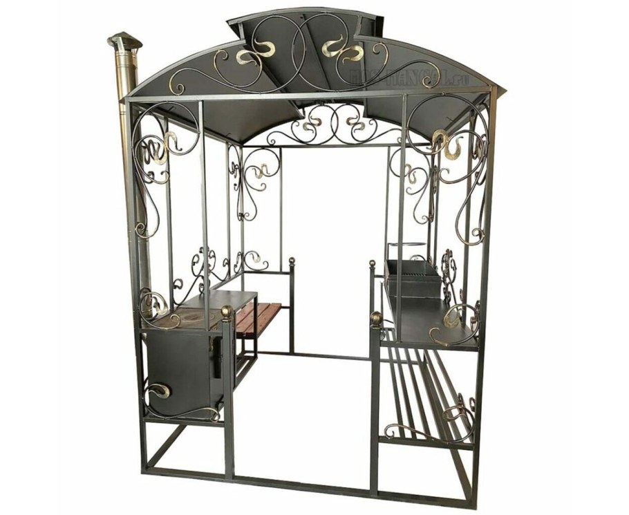 Мангал-беседка "Элит лоза"