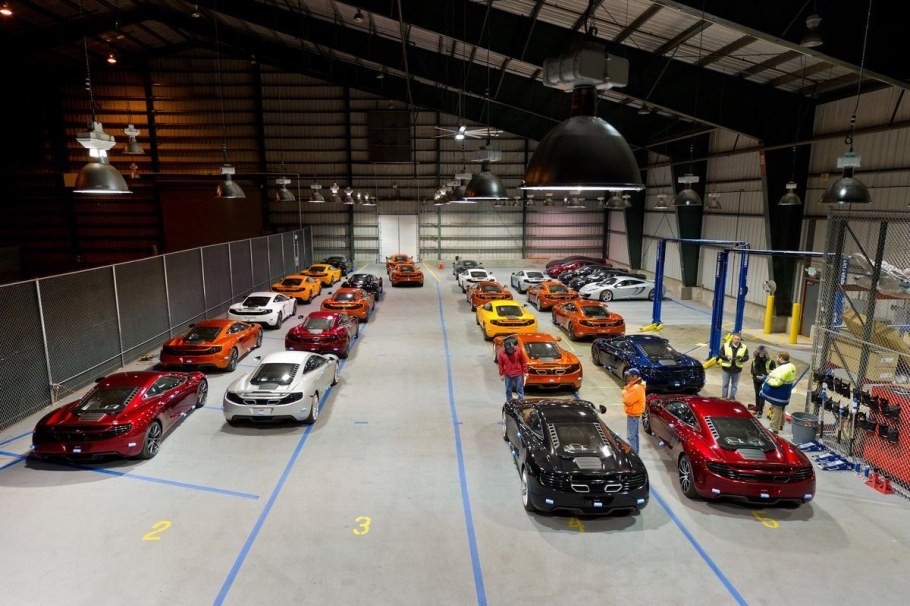 Гараж суперкаров