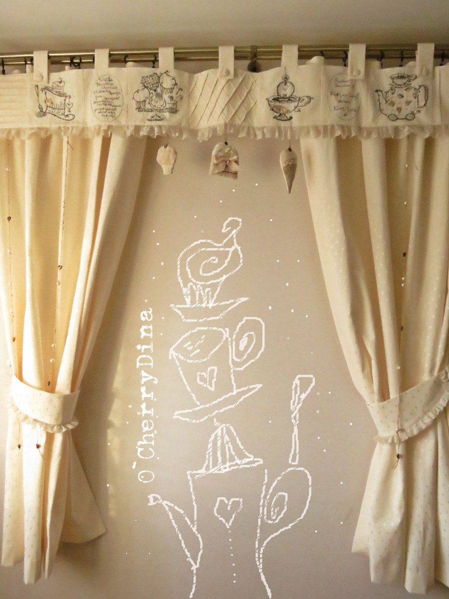 Аппликации на шторы