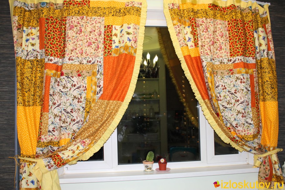 Шторы в стиле Прованс для дачи
